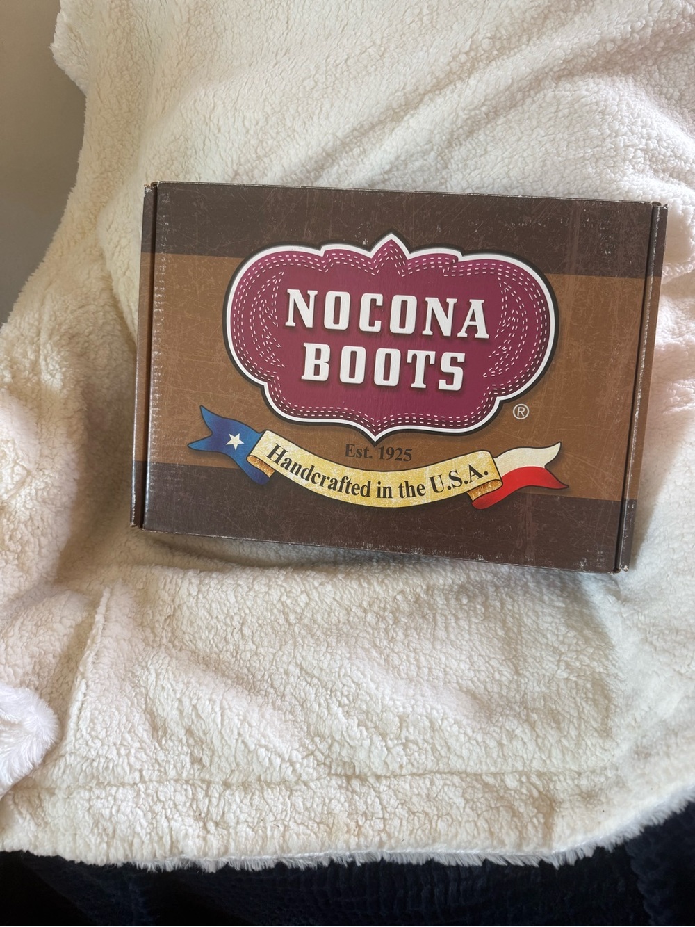 Nocona leather boot with Texas A&M logo